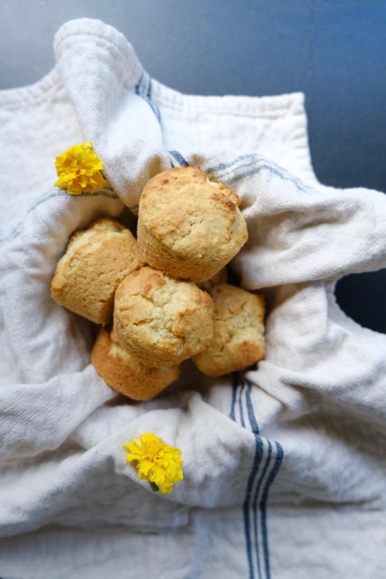 close up photo of cornbread muffins